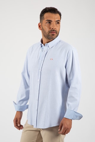 Chemise regular - Bleu
