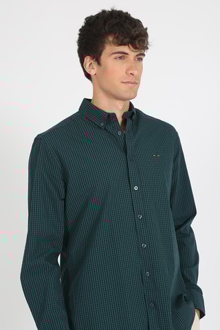 Chemise regular - Vert