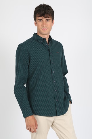 Chemise regular - Vert