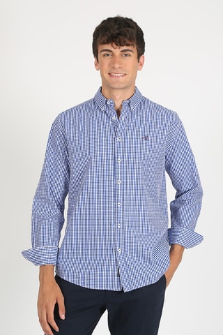 Chemise regular - Bleu