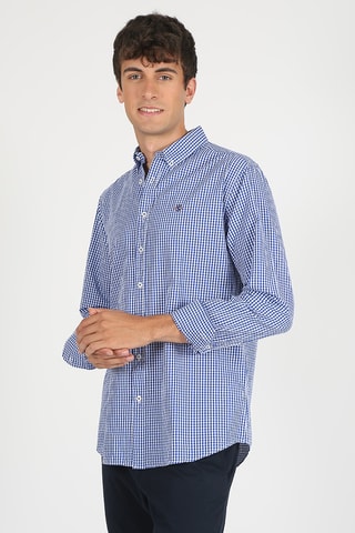 Chemise regular - Bleu