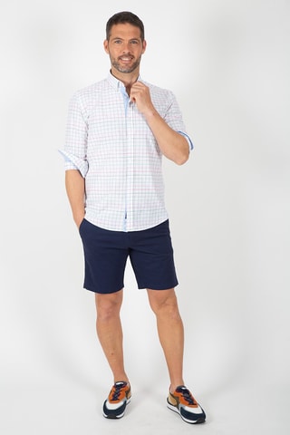 Chemise - Blanc et vert