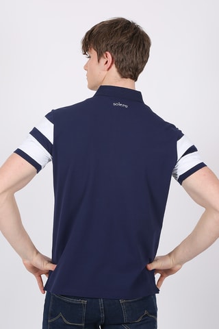 Polo regular - Bleu marine