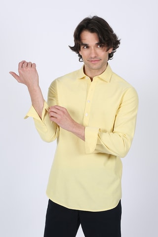 Polo regular - Jaune
