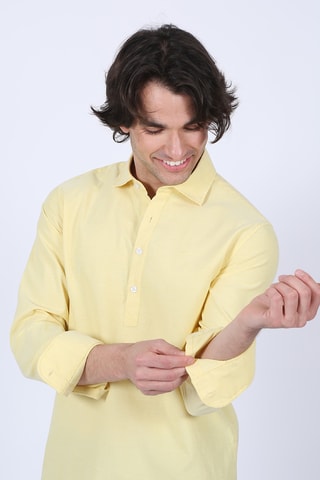 Polo regular - Jaune