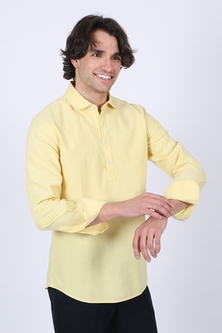 Polo regular - Jaune