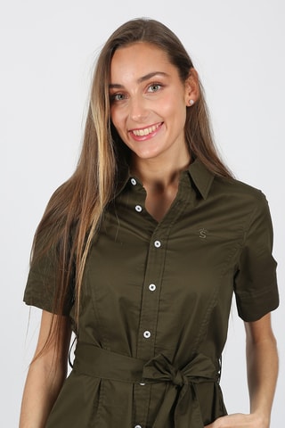 Robe chemise - Vert
