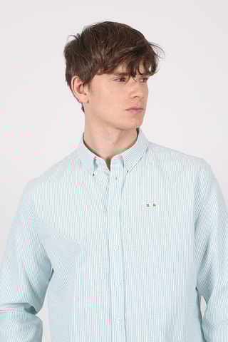 Chemise regular - Vert