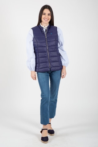 Doudoune sans manches - Bleu