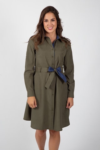 Robe chemise - Vert