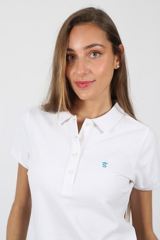 Polo regular - Blanc