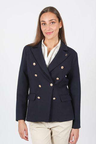 Blazer regular - Bleu marine