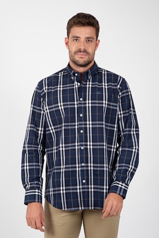 Chemise regular - Bleu marine