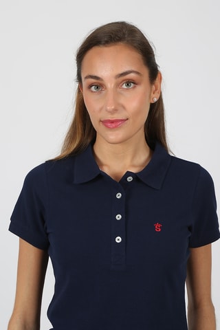 Polo regular - Bleu marine