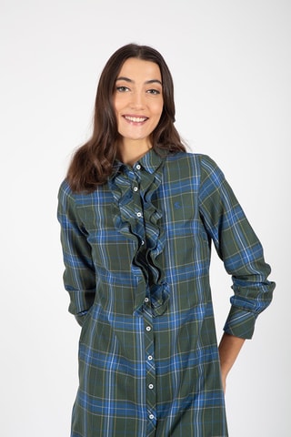 Robe chemise - Vert