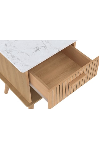 2 tables de chevet 1 tiroir Marceau - 40 x 50 x 34 cm