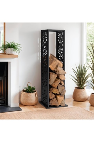 Range bûches vertical - 33 x 112 x 33 cm