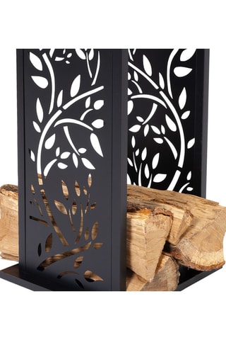 Range bûches vertical - 33 x 112 x 33 cm