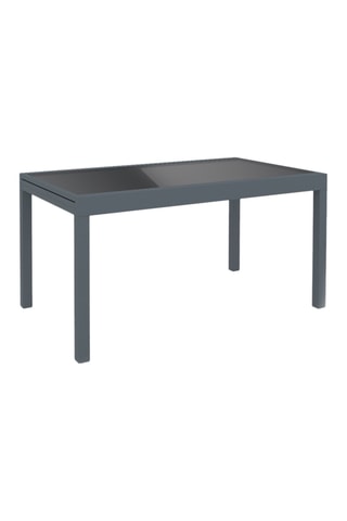 Table de jardin extensible - Gris foncé