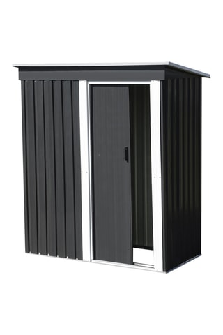 Abri de jardin - Anthracite et blanc - 2,2 m³