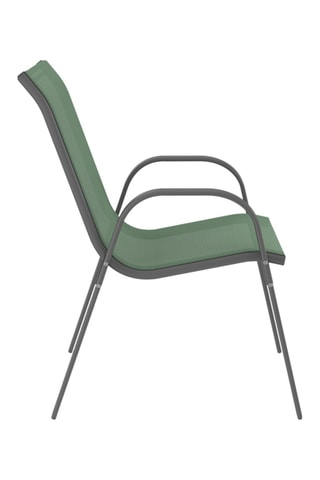 6 chaises de jardin empilables