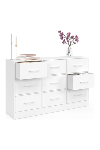 Commode 9 tiroirs Uma - 113 x 30 x 70 cm