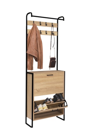 Vestiaire d'entrée Alan - 63 x 108 x 23,5 cm