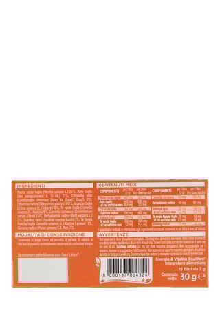 Tisana Energia e Vitalità Equilibra - 2 x 15 filtri