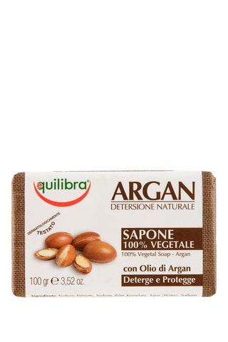 2 x sapone 100% vegetale Equilibra Argan - 2 x 100 g