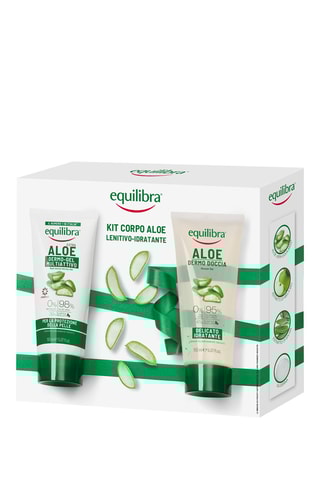 Cofanetto corpo lenitivo-idratante Equilibra Aloe - 2 prodotti