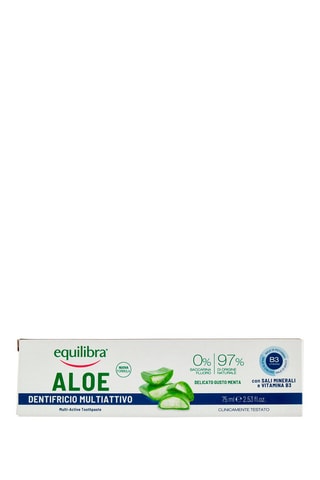 2 x dentifricio multiattivo Equilibra Aloe - 2 x 75 ml