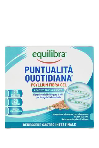 Psyllium Fibra-Gel Equilibra - 2 x 20 bustine - 2 cure da 20 giorni