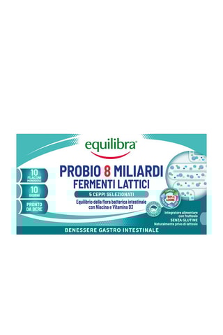 Probio 8 miliardi Equilibra - 2 x 10 flaconcini