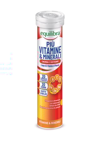 Più Vitamine e Minerali Equilibra - 2 x 20 compresse