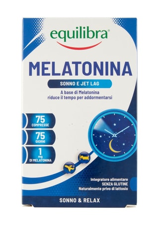 Melatonina Equilibra - 2 x 75 compresse - 2 cure da 75 giorni