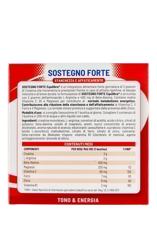 Sostegno Forte Equilibra - 2 x 22 bustine - 2 cure da 22 giorni