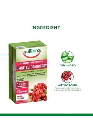 Urinelle Cranberry Equilibra - 2 x 12 bustine