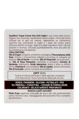 2 x crema viso anti rughe Equilibra Argan - 2 x 50 ml