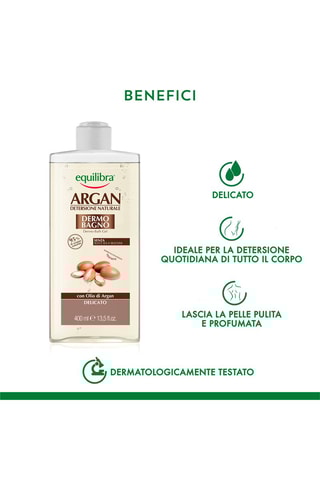 2 x Dermo-Bagno Equilibra Argan - 2 x 400 ml