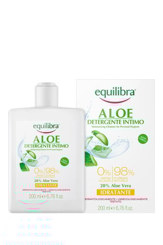 2 x Aloe Detergente Intimo Idratante Equilibra - 2 x 200 ml