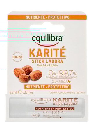 2 x stick labbra Equilibra Karité - 2 x 5,5 ml