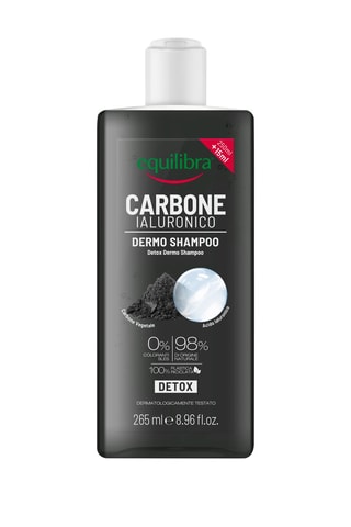 2 x Shampoo Idratante Carbone Ialuronico Dermo - 2 x 265 ml