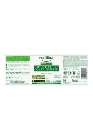 2 x Equilibra Tricologica Cristalli Liquidi con Oli Naturali - 2 x 50 ml
