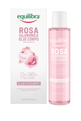 Equilibra Rosa Ialuronica Olio Corpo Elasticizzante - 150 ml