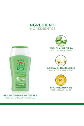 2 x tonico Equilibra Aloe - 2 x 200 ml