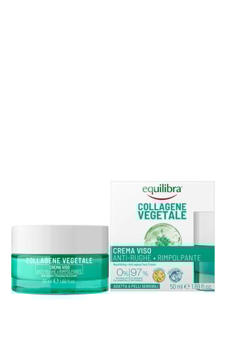 Crema viso antirughe collagene vegetale Equilibra - 50 ml