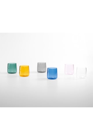 6 copos de água em vidro borossilicato No Bilia - 44 cl