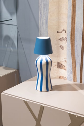 Candeeiro de mesa LED Poldina Stopper - Azul - 2,2 W