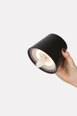 Candeeiro de mesa LED Poldina Stopper - Preto - 2,2 W