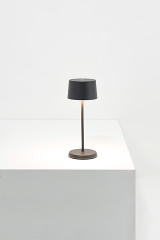 Candeeiro de mesa LED Olivia Micro - Cinzento-escuro - 2,2 W